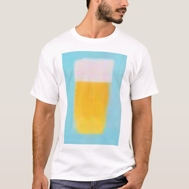 abstract beer tee (Vorderseite)