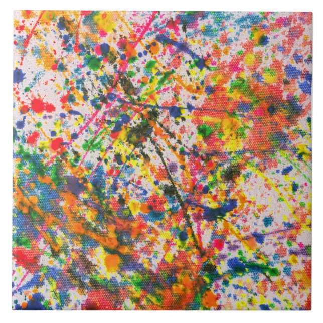 Abstract - Bleistift - Fastdienstag Fliese (Vorderseite)