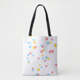 Abstract Bloom – All-Over Artistic Floral Tote Bag Tasche