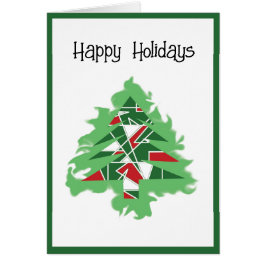 Abstract Christmas Tree