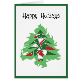 Abstract Christmas Tree