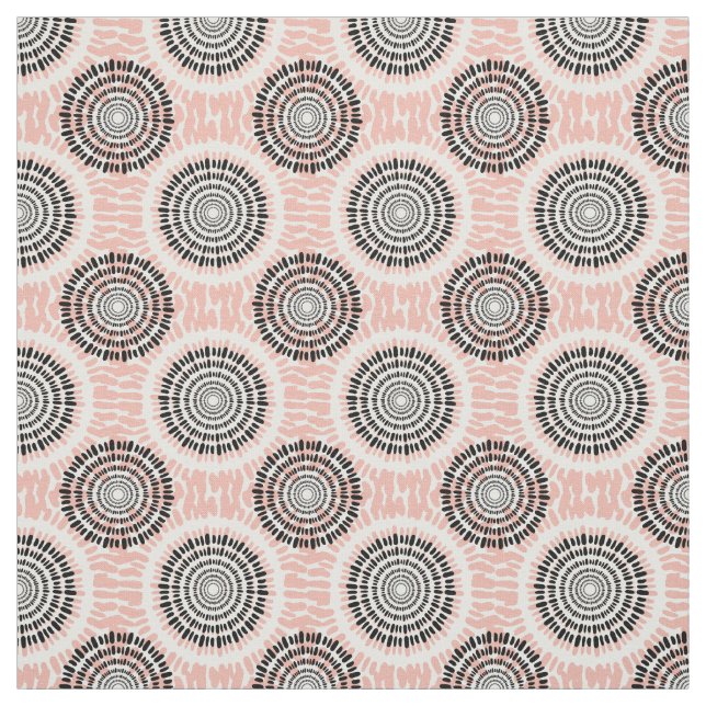 Abstract Circles Pattern fabric Stoff (Muster)