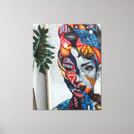 Abstract Classic Art Shape Leinwanddruck