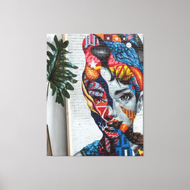 Abstract Classic Art Shape Leinwanddruck (Vorderseite)