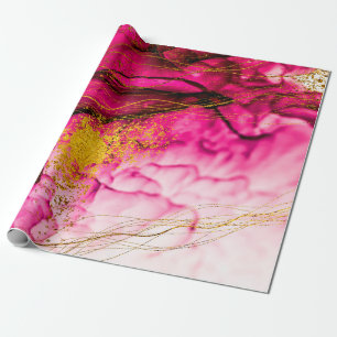 Abstract clouds-ART. Transparent creativity. Maste Geschenkpapier