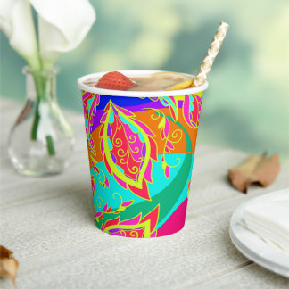 abstract,color,pattern, indian,mandala,pink pappbecher