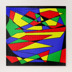 Abstract Colorful Art Mixed