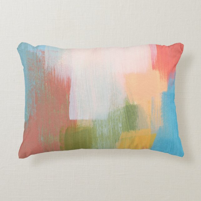 Abstract colourful design. Versatile artistic. Bru Dekokissen (Vorderseite)