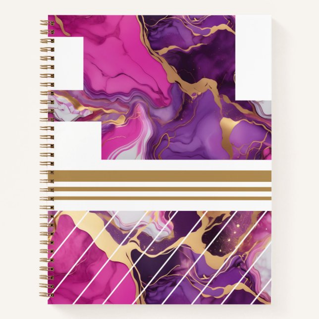 Abstract Composition Notebook  Notizbuch (Vorderseite)