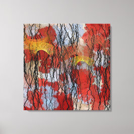 Abstract Contemporary Painting  Leinwanddruck