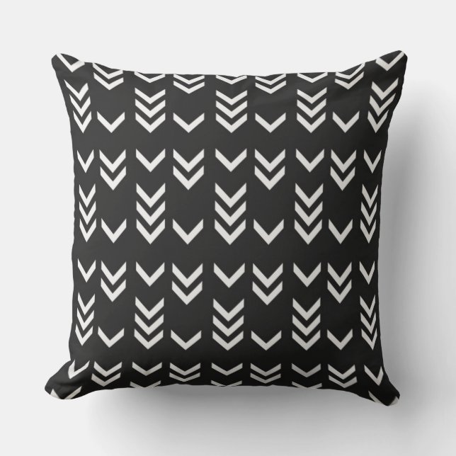 Abstract Cubism Arrow Art Modern Outdoor Decor Kissen (Vorderseite)