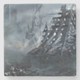 Abstract _dark coaster steinuntersetzer