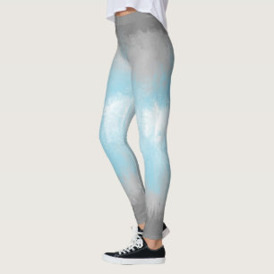 Abstract Demiboy Pride Flag Leggings