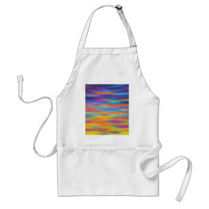 Abstract Desert Sunset Sky Artwork Schürze