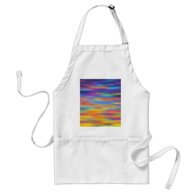 Abstract Desert Sunset Sky Artwork Schürze (Vorne)