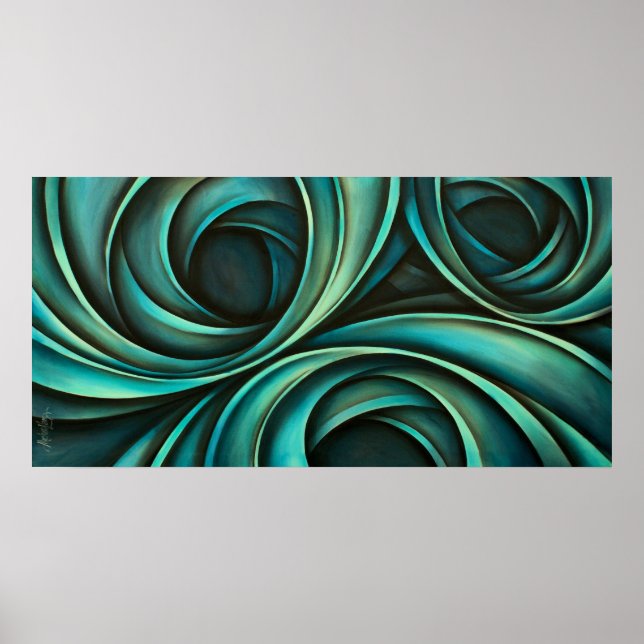 Abstract design 4 poster (Vorne)