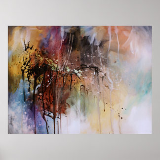 Abstract design poster