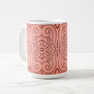 Abstract Design Sangria Kaffeetasse