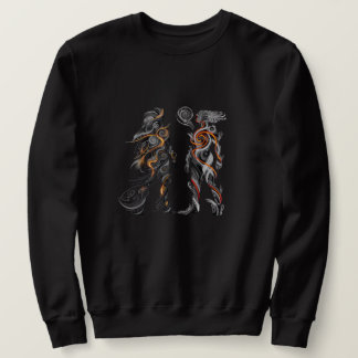 Abstract Duality Men’s Sweatshirt