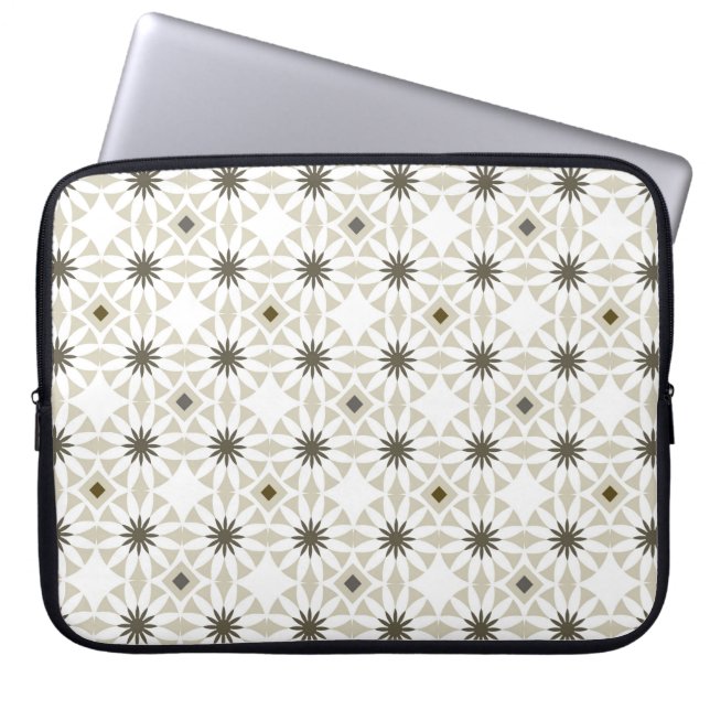Abstract ethnic geometric patterns design backgrou laptopschutzhülle (Vorderseite)