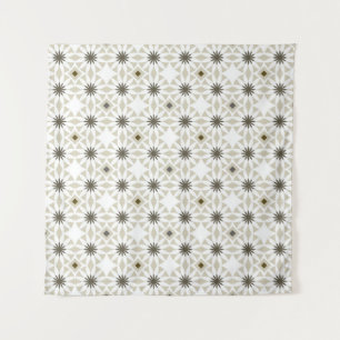 Abstract ethnic geometric patterns design backgrou wandteppich