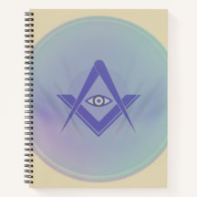 Abstract Eye Symbol Notebook – Minimalist Artistic