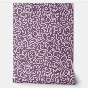 Abstract Floral Pattern Tapete