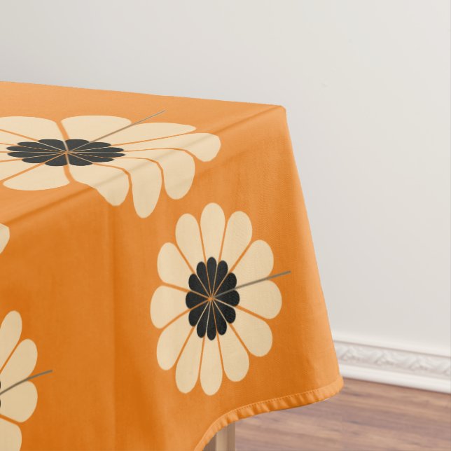 Abstract Floral Pattern Tischdecke (Beispiel)