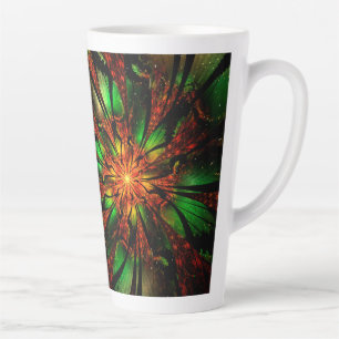 Abstract fractal flower design. milchtasse