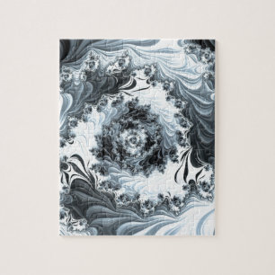 Abstract fractal patterns and shapes. Fractal Art