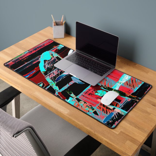Abstract Freedom – Custom Desk Mat Schreibtischunterlage (Büro 2)