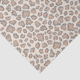 Abstract Garden Confetti | Patterned Terracotta Seidenpapier