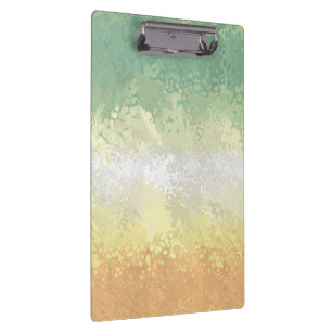 Abstract Genderflor Stolzflagge    Klemmbrett