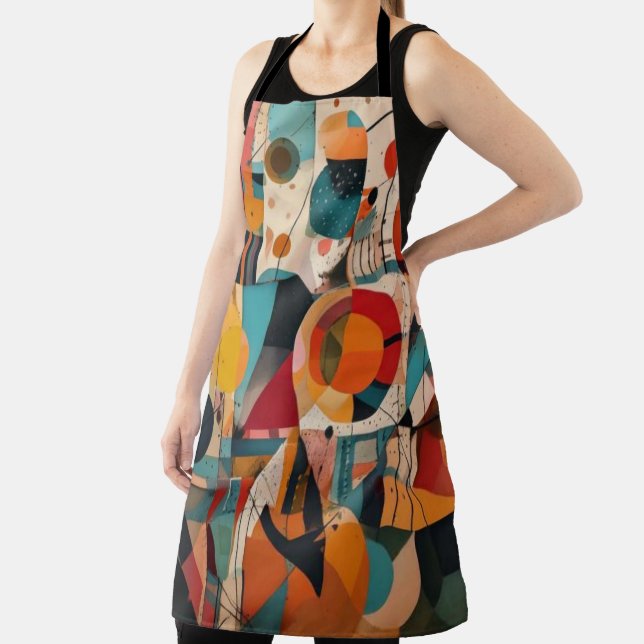 Abstract Geometric Art Apron Schürze (InSitu)