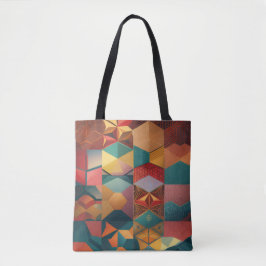 Abstract Geometric Hexagon Pattern Tasche