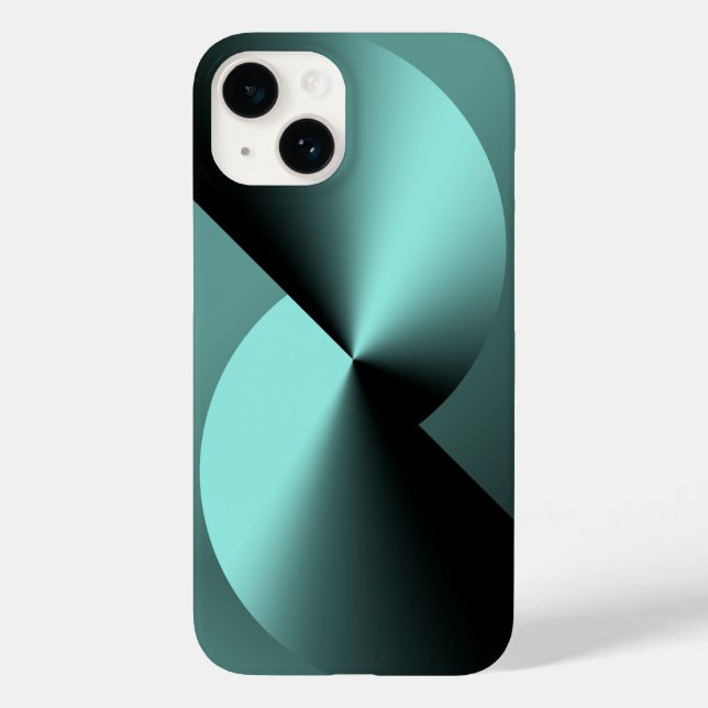 Abstract Geometric iPhone 14 Case (Rückseite)