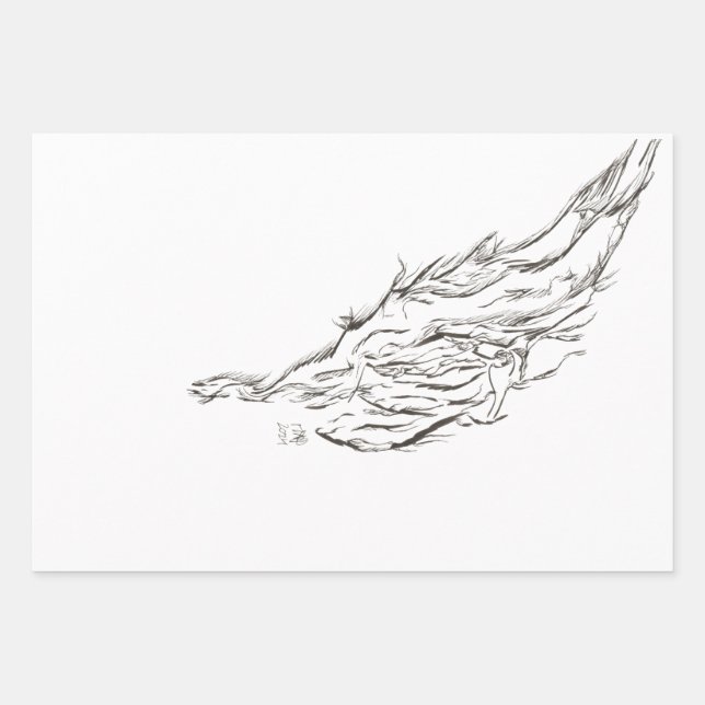 abstract geschenkpapier set (Vorderseite 2)