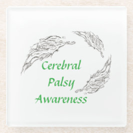 abstract glasuntersetzer