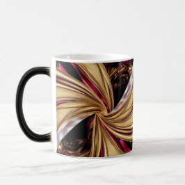 Abstract Gold Magenta Fusion Vortex Color Morphing Verwandlungstasse