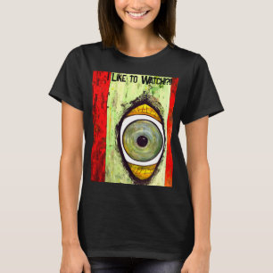Abstract Graphic Eye T-Shirt