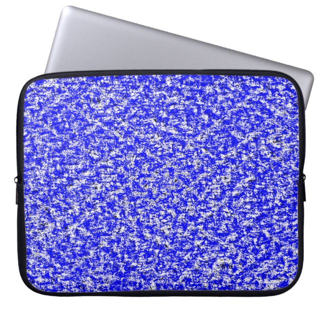 Abstract grunge blue dark stucco wall background.  laptopschutzhülle (Vorderseite)