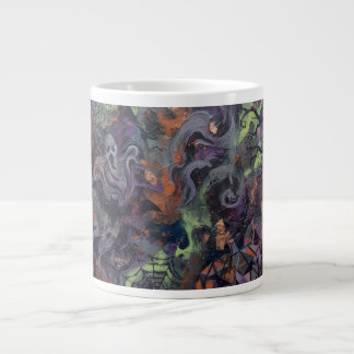 Abstract Halloween Jumbo-Tasse