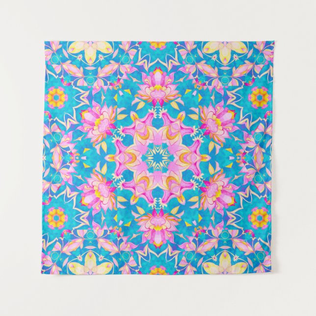 Abstract islamic pattern in arabian style. Seamles Wandteppich (Vorderseite)