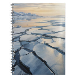 Abstract Landscape Notebook Journal Notizblock