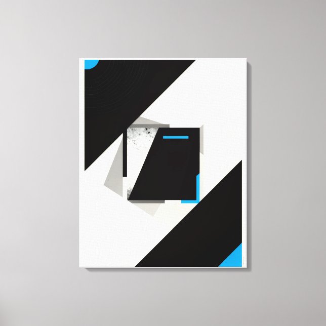 Abstract Leinwanddruck (Vorderseite)