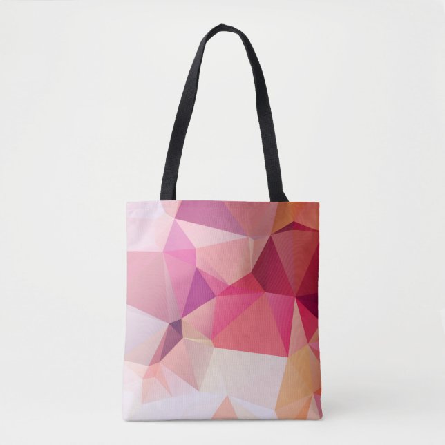 Abstract low poly background, geometry triangle, m tasche (Vorderseite)