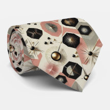 Abstract Mid Century Modern Starburst DIamond