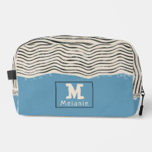 Abstract minimalist artistic lines Monogram