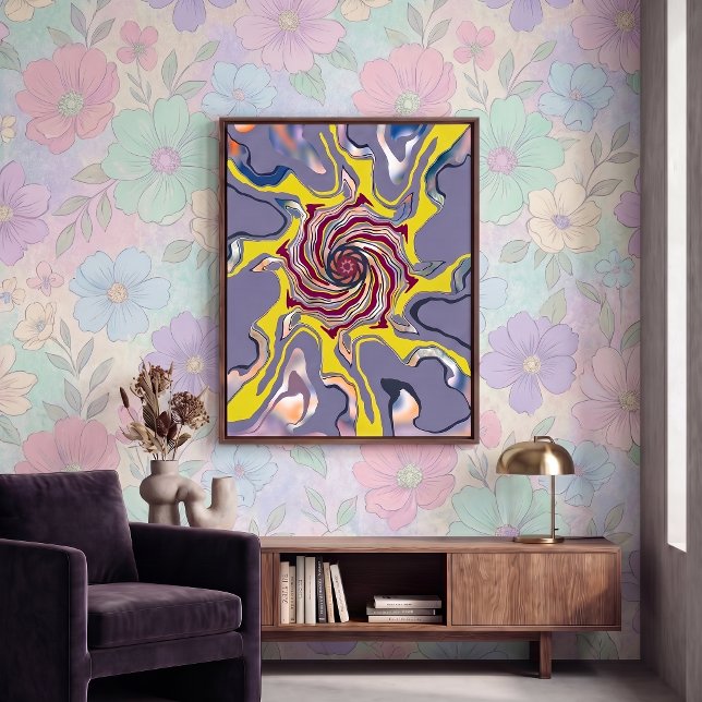  ABSTRACT MINIMALIST  CONTEMPORARY CHIC TEXTURE POSTER (Von Creator hochgeladen)