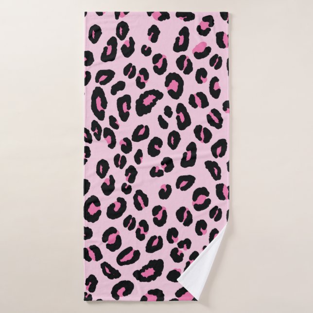 Abstract modern leopard seamless pattern. Animals  (Serviette de bain)